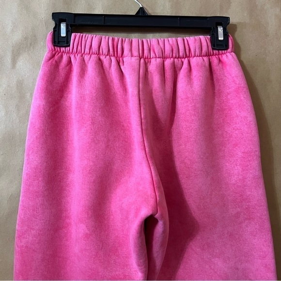 Natasha Zinko Sweat Set Embroidered Pig Elephant Sweatshirt Joggers Pink Size XS - Picture 14 of 16